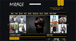 Desktop Screenshot of miragedance.pl